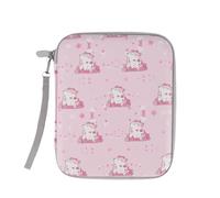 Noaya Card Case Card Holder - 80 Pockets Card Binder Folder with Zipper, Portable Card Holder Compatible with 2.3 * 3.4 Inch Yoto Card, Toy Card Box Card Organiser for Travel Camping Outdoor(Cat)