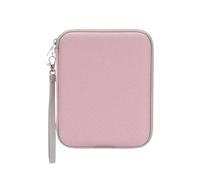 Noaya Card Case Card Holder - 80 Pockets Card Binder Folder with Zipper, Portable Card Holder Compatible with 2.3 * 3.4 Inch Yoto Card, Toy Card Box Card Organiser for Travel Camping Outdoor(Pink)