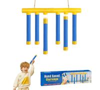 Noaya Catching Sticks Game - 3 Dropping Speeds Hand Speed Challenge Toy, Kids Drop Pick up Sticks Game, Reaction Training Stick Sensory Toys, Hand-Eye Coordination Gift for Adults Kids