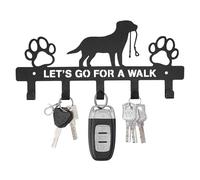 Noaya Dog Key Holder for Wall - Creative Dog Lead Hook, Indoor and Outdoor Key Hooks Wall Mounted, Key Holder Hooks, Dog Lead Hanger for Hanging Collar, Leash, Dog Vest Harness