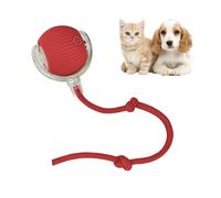Noaya Smart Automatic Rolling Pet Ball - 360° Interactive Dog Cat Ball Toy, Electric Dog Ball, Chase Mate Cat Toy, Vibrating Self Moving Dog Ball, Cat Chaser Toys for Indoor Puppy Dog Cats Pet, Red