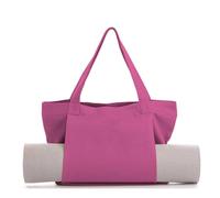 Noaya Yoga Mat Bag - Durable Sport Gym Bag Womens, Large Capacity Yoga Bag, Easy Placement of Thick Yoga Mat, Can Accommodate Other Things, Essential Items for Womens Gym Set, Rose Red