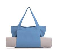 Noaya Yoga Mat Bag - Durable Sport Gym Bag Womens, Large Capacity Yoga Bag, Easy Placement of Thick Yoga Mat, Can Accommodate Other Things, Essential Items for Womens Gym Set, Blue