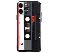 NOBAA Vintage Audio Cassette Tape Retro Silicone Phone Case Cover Shell for iPhone 7 8 14 15 Plus X XR XS 11 12 13 Mini 14 15 Pro Max,C1,For iPhone 13Pro Max