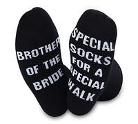 NOBAND Brother of The Bride Socks Special Socks for a Special Walk Wedding Party Gift Brother Gift from Bride (Brother of The Bride)