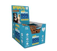 Nobblys Dog Treat Dental Chew Tough Brush Natural Treat For Dogs Dental Sticks Long Lasting Vegetarian Peanut Butter Chews, 35 x 50g