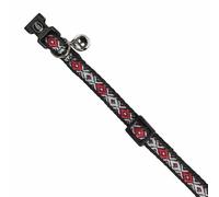 Nobby 53052-05 Cat Collar Rhombus Black