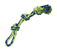 Nobby 54087 Rope Toy, Double Play Rope with 3 Knots 60 cm