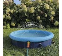 Nobby 62298 2 in 1 Splash Pool Blue M Diameter 120 x 30 x 25 cm Blue