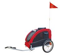 Nobby 62396 Senlima Bicycle Trailer M, W 63 x H 68 x L 75/137 cm, up to 25 kg