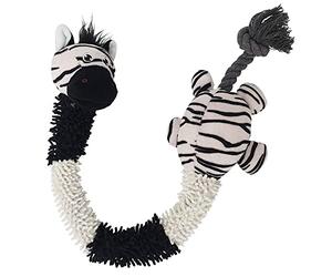 Nobby 62422 Plush Zebra with Rope Inside 61 cm