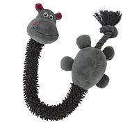 Nobby 62423 Plush Hippo with Rope Inside 61 cm
