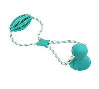 Nobby 62580 Solid Rubber Ball with Rope Dental Line 50 cm Rugby 11 cm
