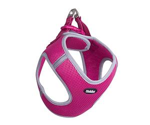 Nobby 80445-64 Mesh Harness Delight Raspberry XL Chest 45-50 cm Belly 55-60 cm 25 mm