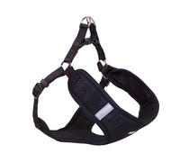 Nobby 80626-05 Harness Mesh Reflect Black Width 15 mm Length 48-56 cm + 50 cm