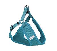 Nobby 80657-34 Harness Mesh Reflect Width 25 mm Length 69-83 cm + 66 cm Turquoise