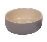 Nobby 82405 Kaunis Ceramic Bowl Grey/Cream Diameter 24.0 x 8.0 cm 2.40 L