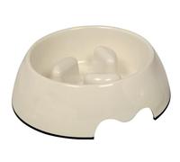 Nobby Anti-Gulping Bowl, 22 x 7.5 cm, Cream White