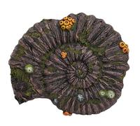 Nobby Aqua Ornaments Ammonite Fossil 33.8 x 28.5 x 10 cm