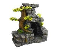 Nobby Aqua Ornaments Wall with Water Wheel 19 x 11.5 x 19 cm