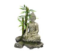 Nobby Aqua Ornaments Zen Statue with Bamboo, Resin, Various