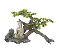 Nobby Aquarium Decoration Buddha With Plants 32.5X16.5X21 Cm Aquarium