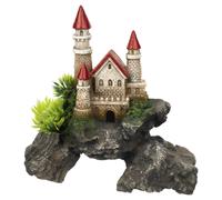 Nobby Aquarium Decoration Lock With Plant for Süß- And Sea Water
