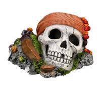 Nobby Pirate Skull Aquarium Ornaments, 14.5 x 12.5 x 8.5 cm