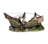 Nobby Aquarium Decoration Shipwreck Large L 44.5 W 16 H 20 Cm Non-Toxic For Fish