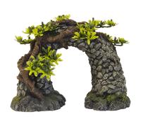 Nobby Aquarium Decoration Steinbogen With Plant 17,6cm Sweet & Saltwater