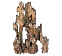 Nobby Aqua Ornaments Wood, Brown, 17.5 x 7.5 x 24.5 cm
