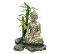 Nobby Aqua Ornaments Zen Statue with Bamboo, Resin, Various
