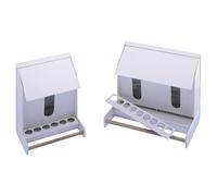Nobby Automatic Feeder Plastic for Parakeets & Canaries Bird Food Dispenser