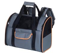 Nobby Backpack Concord Gray For Dogs Up To 6 KG, Washable, 41X21X30 CM