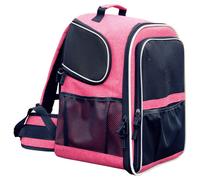 Nobby Backpack Extend Pink for Dog To 10kg, 32x28x41cm, With Utensilienfächer