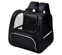 Nobby Backpack Heba Black For Dogs Up To 13.2Lbs, Washable 15x9.8x13.4In