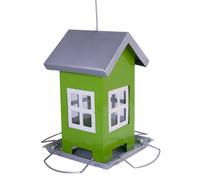 Nobby Bird Feeder Alis Green 12X12X19Cm With 4 Perches