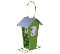 Nobby Bird Feeder Gurli Green For Birds 15X11X22 Cm, With 2 Perches
