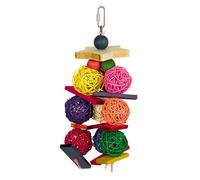 Nobby Bird Toy Willow Balls For Parrots & Budgerigars, 25 Cm With Bell