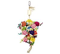Nobby Cage Toy For Parrots Large Parakeet 37X18Cm Rattan Balls