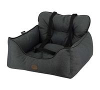Nobby Car Seat Kadek Gray Dog Bed 55X50X34Cm, Microfiber Waterproof