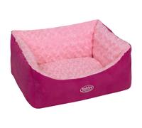 Nobby Cat Bed Angular Arusha Pink Reversible Duvet Of Microfibre Soft & Washable