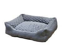Nobby Cat Bed Diamond Gray Square Cozy With Anti-Slip Coating