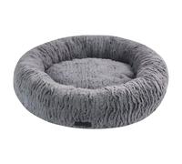 Nobby Cat Bed Donut Nova Gray Soft For Cats With Removable Cover