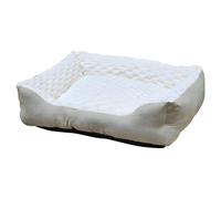 Nobby Cat Bed Square Diamond Cream For Cats, Cozy Soft, Anti-Slip