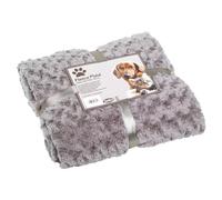 Nobby Cat Blanket Fleece Plaid Super Soft Light Gray For Cats Snuggle Blanket
