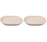 Nobby Cat Ceramic Bowl Jada Cream 16 x 12 x 2.5 cm 0.10 L Pack of 2