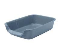 Nobby Cat Litter Box Junior Stone Blue For Kittens & Older Cats 56X39X13Cm