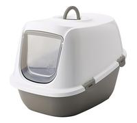Nobby Cat Litter Box Leo Warm Gray-White For Large Cats 64X46X45 Cm