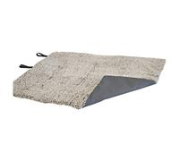 Nobby Cat Plaid RollUp Teddy Classic Gray 70X100 Cm Cozy And Waterproof